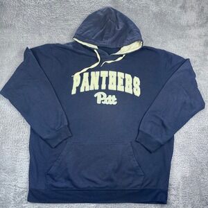 Stadium Athletics Pitt Panthers Hoodie Mens XL Navy Blue Embroidered Pullover